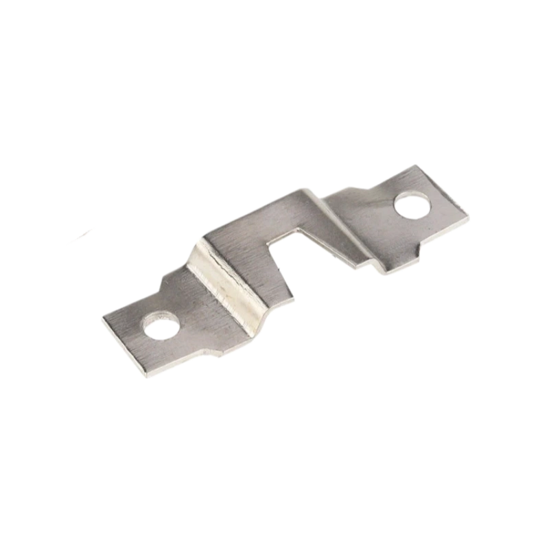 Silver Thickened Horizontal Concealed Picture Hanger 48 mm long 1 mm thick heavy duty Z-profile bow 5 mm 20 kg rated