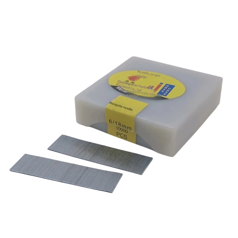 18mm Trim Headless Nail 23 gauge 18mm galvanized steel headless pin 10000 pieces.