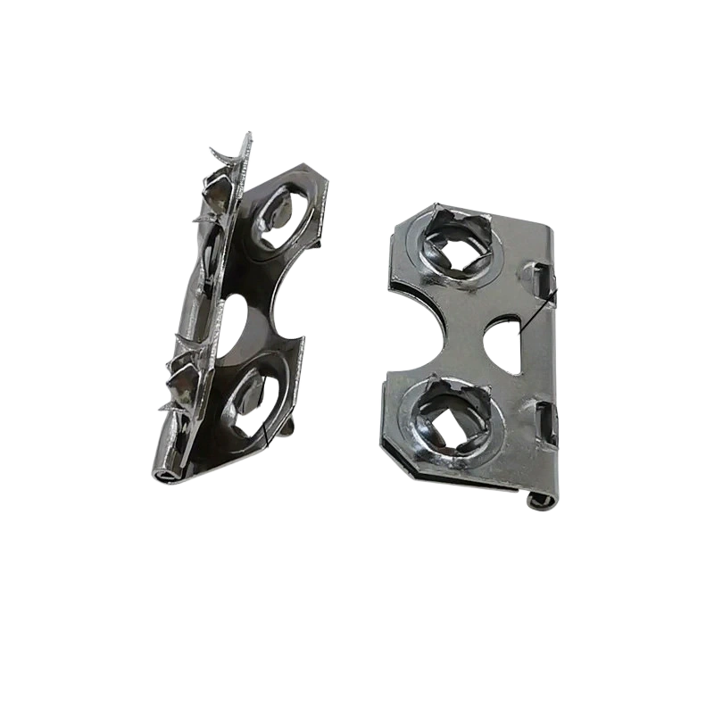 6229 Silver Spiked Frame Hinge 14x28mm zinc bright finish picture frame hardware
