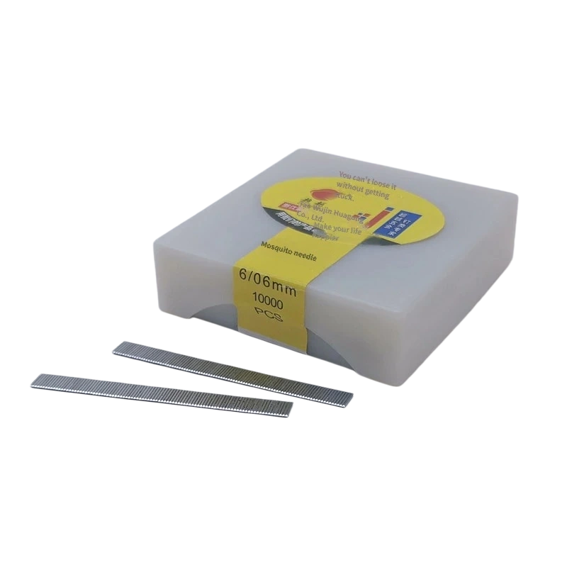 6mm Micro Headless Pin 23 gauge 6mm galvanized steel headless pin 10000 pieces.