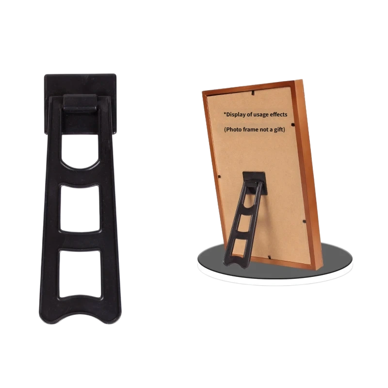 Black Large Trapezoidal Easel Back for Picture Frames R06 – 148 mm ABS for 18–25 cm frames