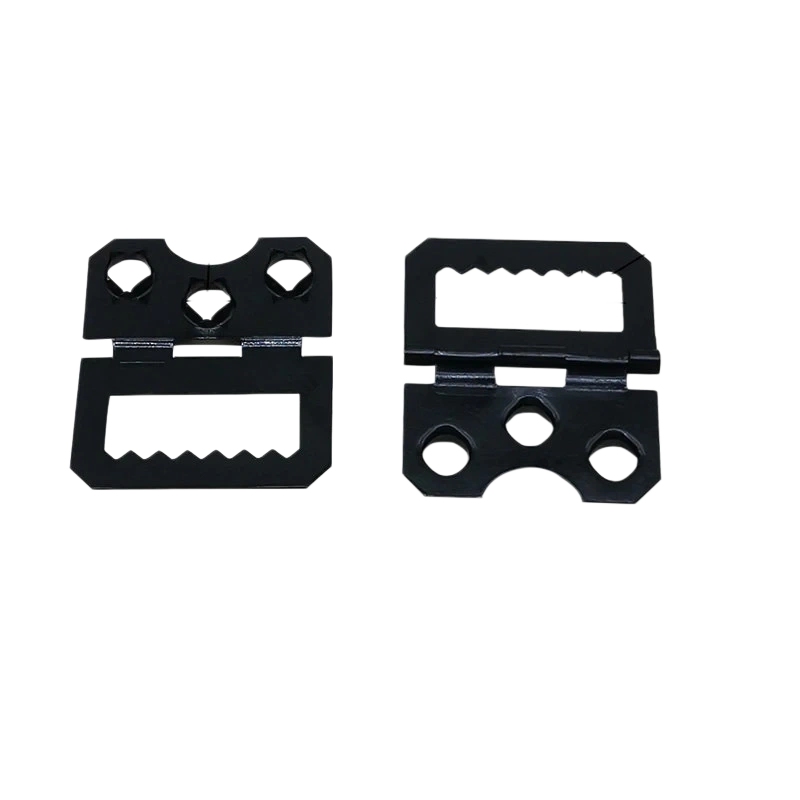 E1429B Black Mini Snap Hinge 31x37mm serrated grip picture frame hardware