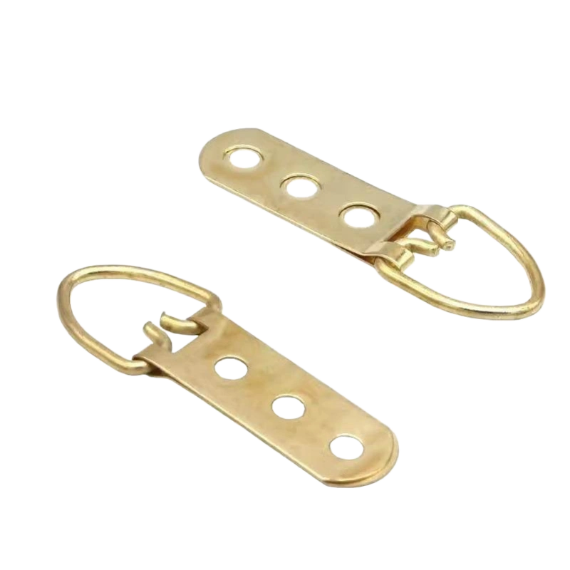 Gold Three-Hole D-Ring Hanger 20kg K12 β 63mm