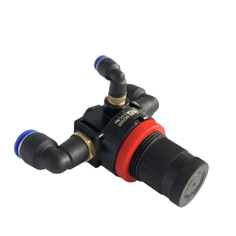 pressure regulating valve corner nailer pneumatic AR2000 2-fen 10cm elbow 1-fen 4cm elbow red knob pressure control