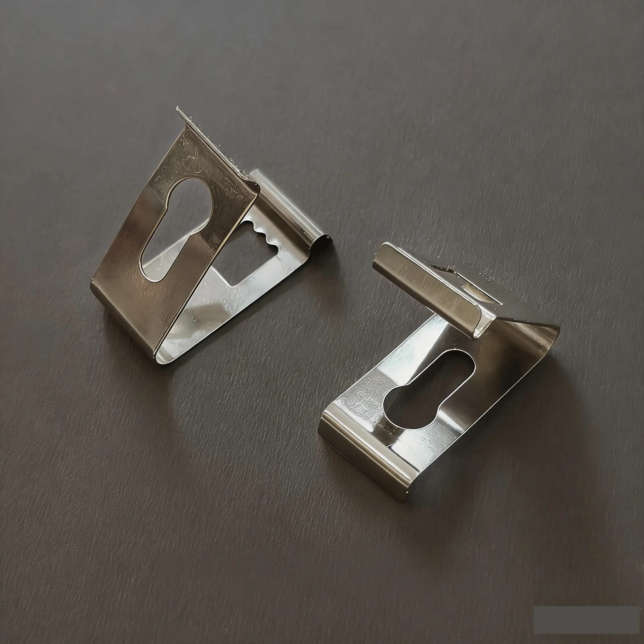 PW18-3 Large Right Angle Picture Frame Spring Clip S09 – 30×27 mm stainless steel