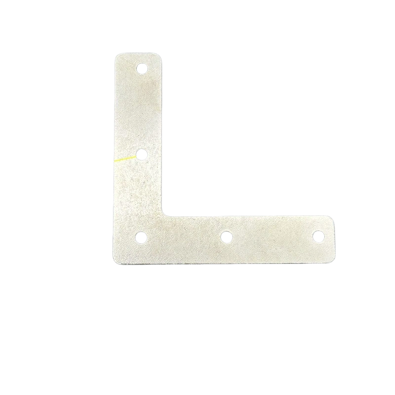 Silver Five-Hole Thick L-Bracket Corner Brace 72mm L35 – 1.2mm plate