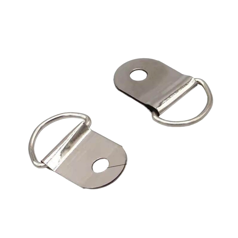 Silver Large Semicircle D-Ring Picture Hanger K05 – 32mm