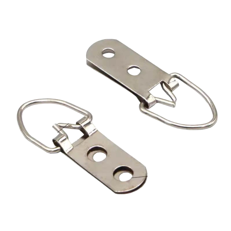 Silver Large Two-Hole D-Ring Hanger 15kg K10 – 48mm