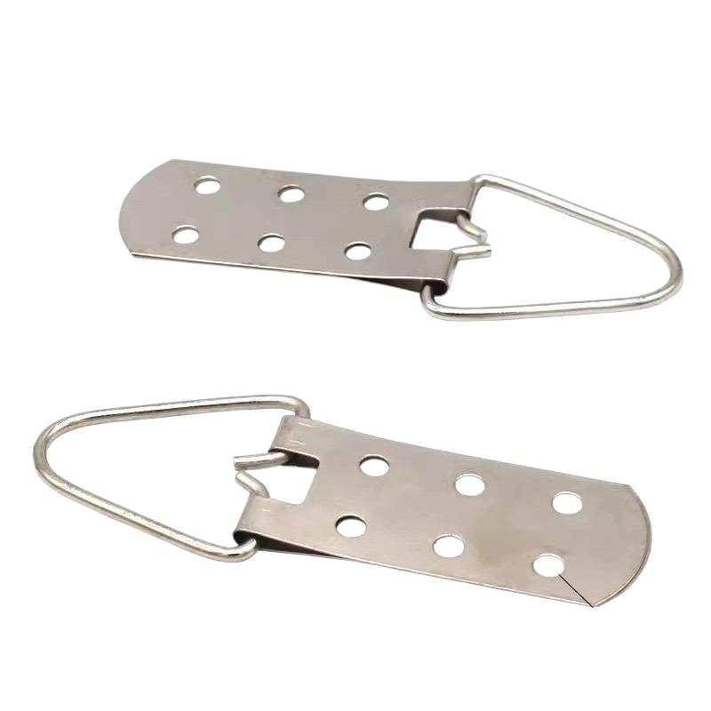 Silver Six-Hole D-Ring Hanger 50kg K16 β 106mm