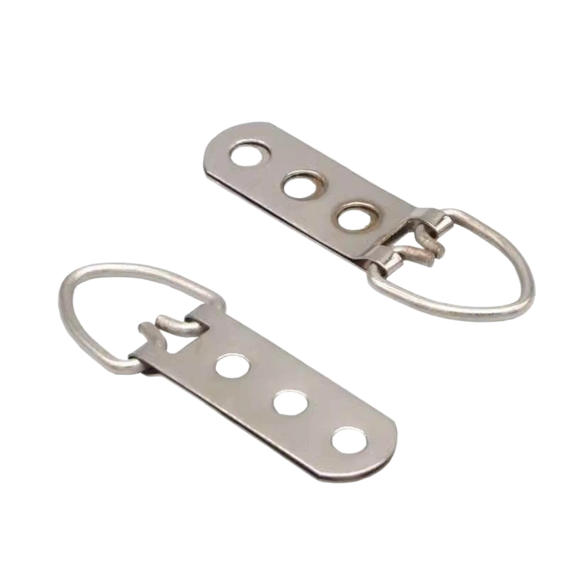 Silver Three-Hole D-Ring Hanger 20kg K13 β 63mm
