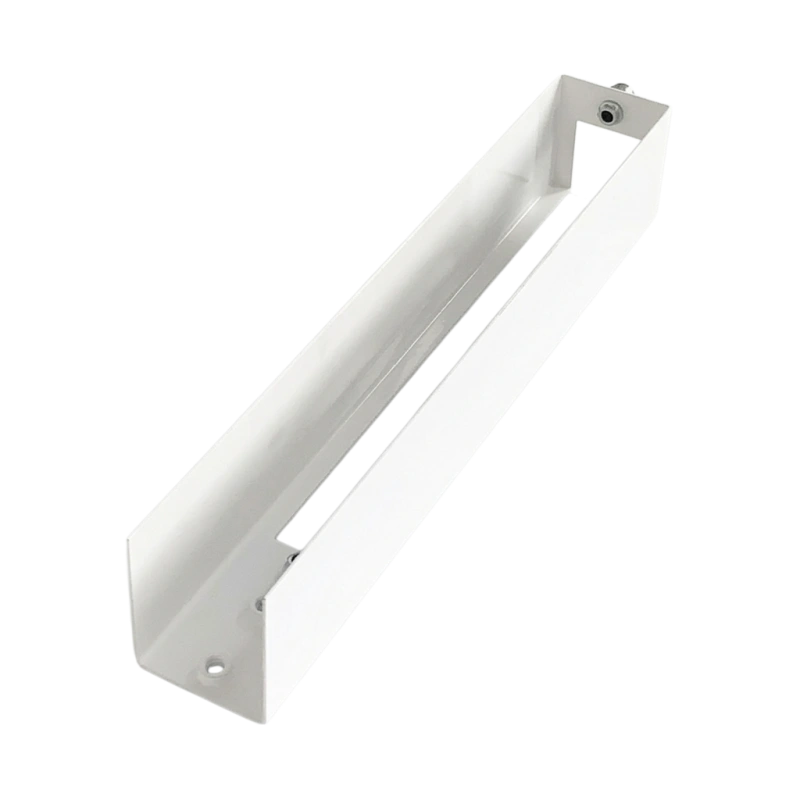 cutting machine transparent safety guard small table corner cutter white 317mm length 60mm height 50mm depth blade shield