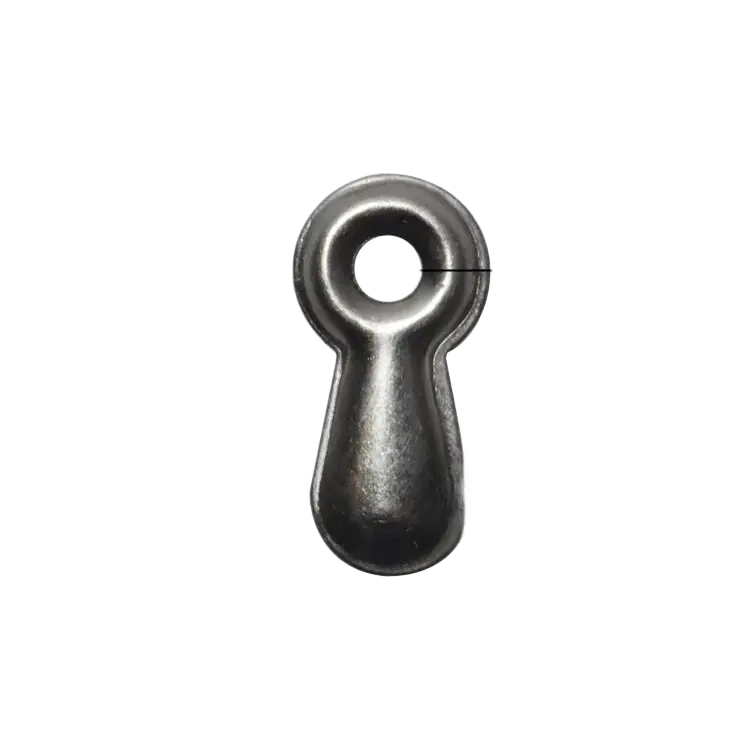 Extra Large Metal Embossed Turn Button Clip Dark Black 21.5mm 3mm hole 10.5mm head U18